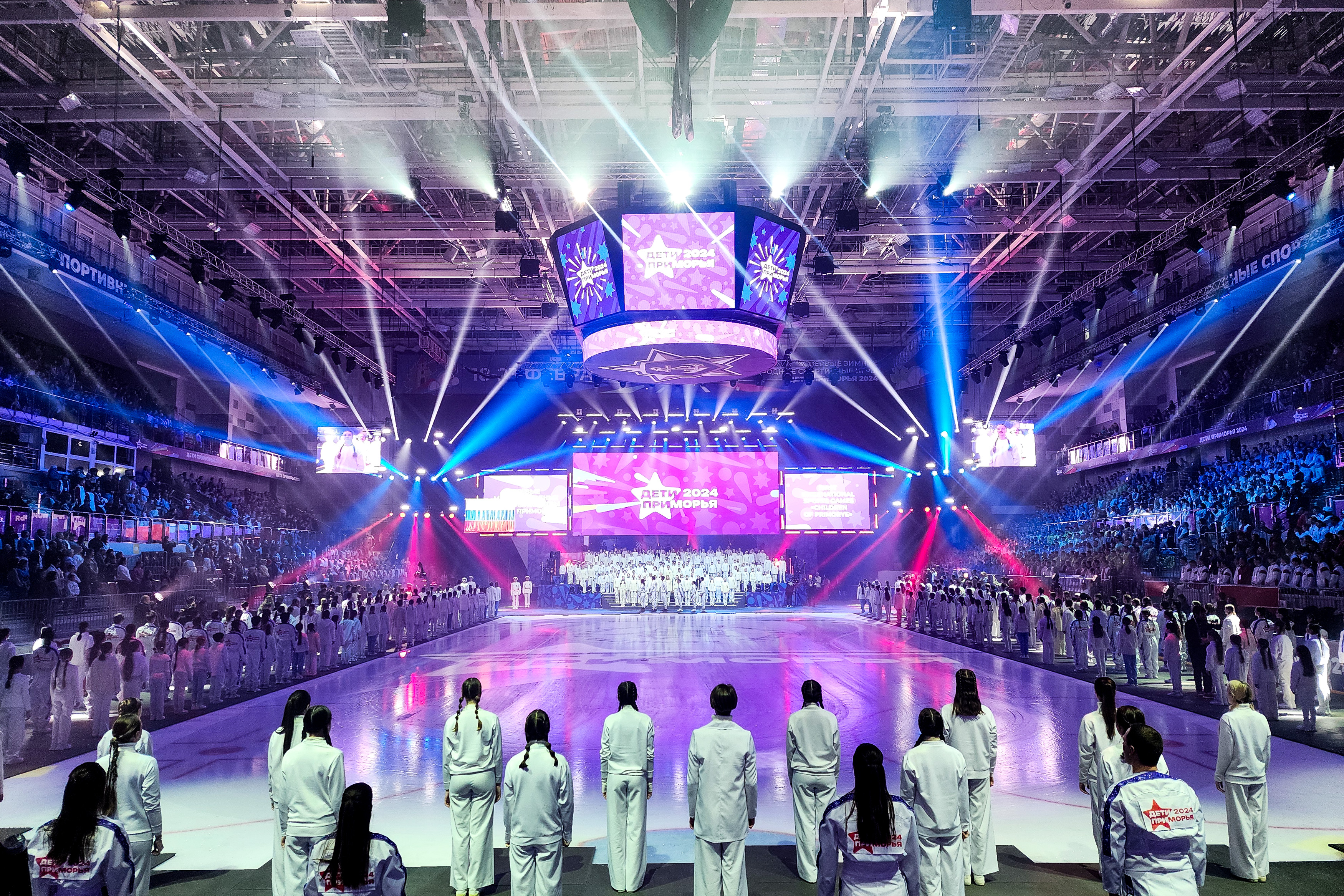 Организация церемонии открытия I Зимних международных спортивных Игр «Дети Приморья»